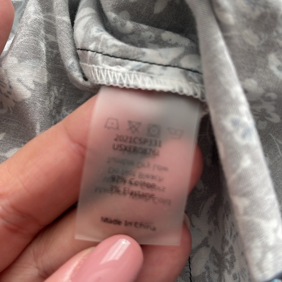 Erdem x Universal standard button down blouse. - Picture 5 of 6